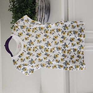 Yellow flower t shirt from Goldie, small